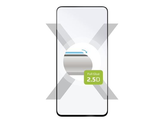 Изображение Fixed Screen protector | Samsung | Galaxy S24 FE | Tempered glass | Black | 2.5D