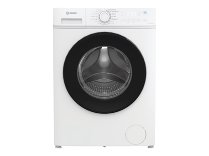 Изображение Washing machine | IMA 762B MY TIME EE | INDESIT Energy efficiency class A | Front loading | Washing capacity 7 kg | 1200 RPM | Depth 47 cm | Width 60 cm | Display | Digital | Steam function | White