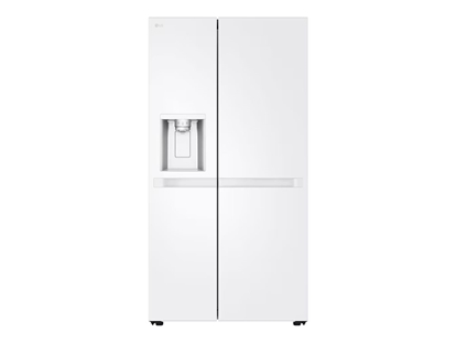 Изображение LG Refrigerator | GSLC40SWPE | Energy efficiency class E | Free standing | Side by side | Height 179 cm | Fridge net capacity 417 L | Freezer net capacity 221 L | Display | 36 dB | White