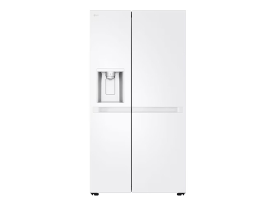 Изображение LG Refrigerator | GSLC40SWPE | Energy efficiency class E | Free standing | Side by side | Height 179 cm | Fridge net capacity 417 L | Freezer net capacity 221 L | Display | 36 dB | White