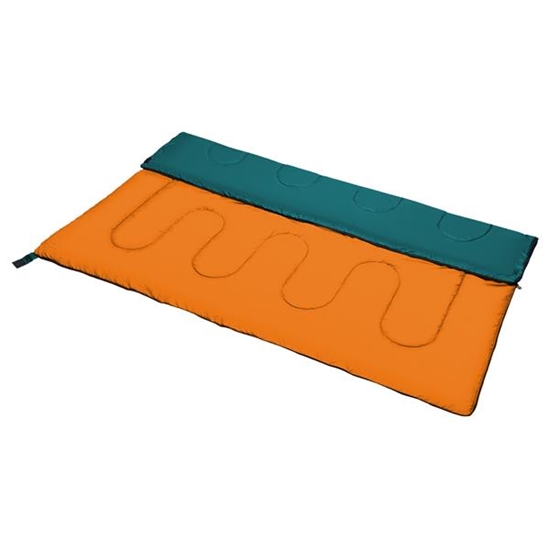 Изображение Guļammaiss NC2002 GREEN-ORANGE SLEEPING BAG NILS CAMP