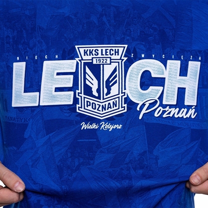 Attēls no Koszulka Niech Zwycia Lech Niebieska