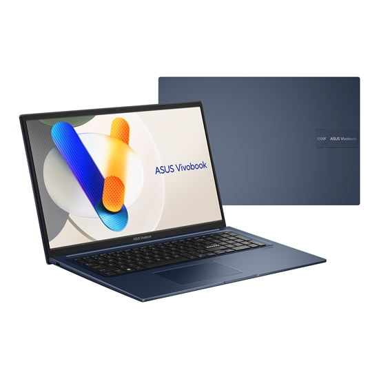 Picture of Asus X1704VA-AU1152W 120U/0005DA/16G/UI/X1704VAP-1BAU/V/WAX/G2 | Asus Vivobook 17 X1704VA-AU1152W | Quiet Blue | 17.3 " | IPS | FHD | 1920 x 1080 pixels | 60 Hz | Anti-glare | Intel Core Ultra 5 | 120U | 16 GB | SO-DIMM DDR5 | Solid-state drive capacity 5