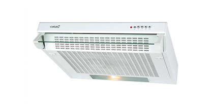 Attēls no CATA | Hood | F-2060 | Conventional | Energy efficiency class C | Width 60 cm | 195 m³/h | Mechanical control | LED | White
