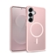 Изображение Etui Hybrid Matte Magnetic - MagSafe Samsung Galaxy S25 Różowe