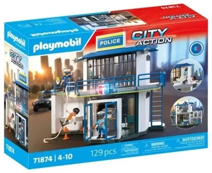 Attēls no Playmobil Action Heroes 71874 Posterunek policji z miejscem przesluchan