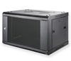 Picture of 12U 19'' Sienas komutācijas skapis/ 600 x 600 x 635mm/  Melns/ Nesalikts
