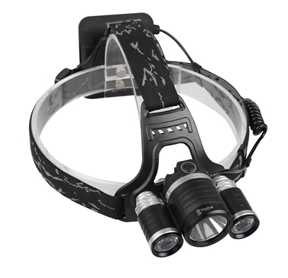 Attēls no 16W Galvas lukturis 900lm+2x300lm IP67 200m