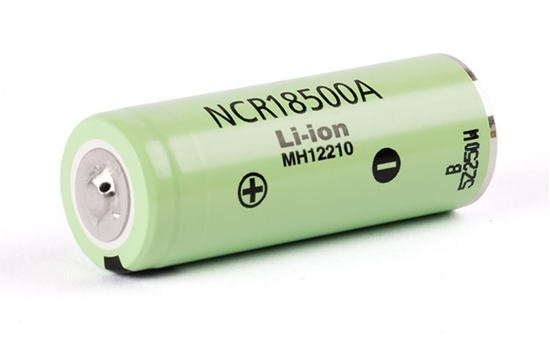 Picture of 18500 akumulators NCR18500A 3.7V Panasonic litija 1400 mAh 1 gb.