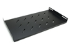 Picture of 1U Fiksēts plaukts 19" komutācijas skapim, 350mm, melns