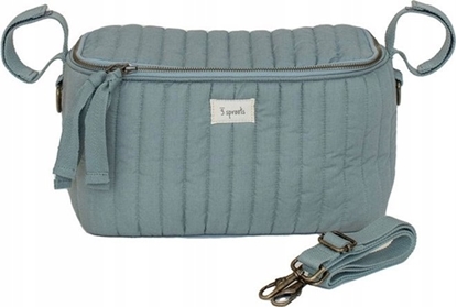 Attēls no 3 Sprouts Koszyk do przechowywania na wózek i wózek dziecicy (Organizer), Kodra/Balsam zielony