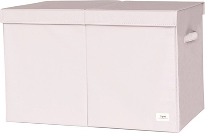 Attēls no 3 Sprouts Pojemnik na zabawki z pokryw, jasnoszary