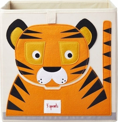 Attēls no 3 Sprouts Storage Box Orange Tiger