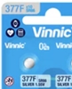 Picture of 377 baterijas Vinnic sudraba-oksīda SR626SW/0377 iepakojumā 1 gb.