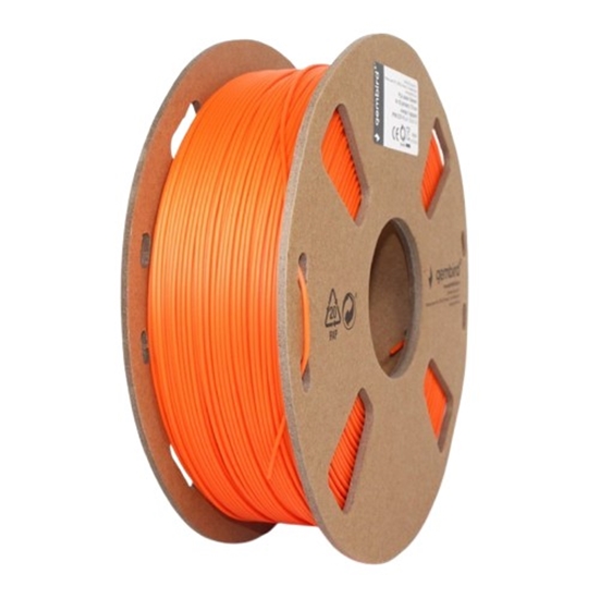 Изображение 3D Printera izejmateriāls Gembird Filament PLA Orange 1.75 mm 1kg
