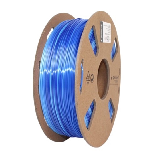 Изображение 3D Printera izejmateriāls Gembird PLA Flexible Blue 1.75 mm 1kg