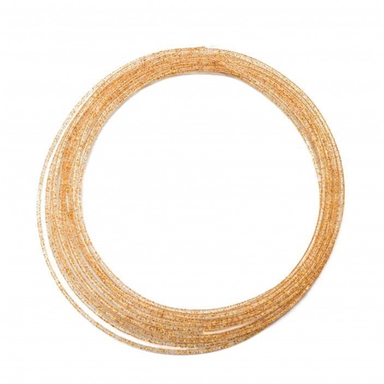 Изображение 3DSimo Filament PLA, Glittering gold, 5m