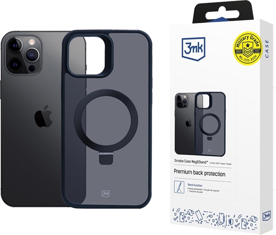Picture of 3MK 3MK Smoke Case iPhone 12 Pro Max Magsafe & Stand