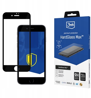 Picture of 3MK Apple iPhone 7/8/SE 2020/2022 - 3mk HardGlass Max Black