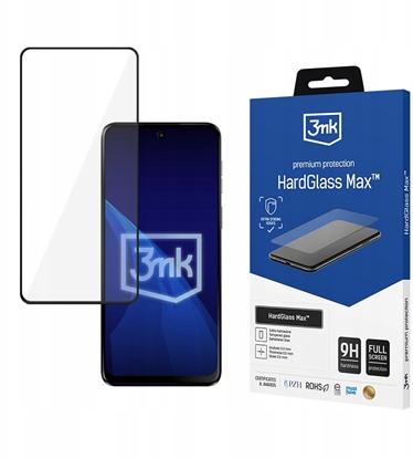 Picture of 3MK Motorola Moto G55 5G - 3mk HardGlass Max Black
