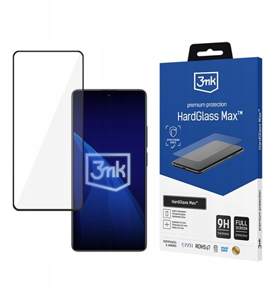Picture of 3MK Redmi Note 13 Pro 4G/5G - 3mk HardGlass Max Black