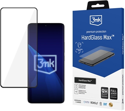 Picture of 3MK Redmi Note 13 Pro+ - 3mk HardGlass Max Black