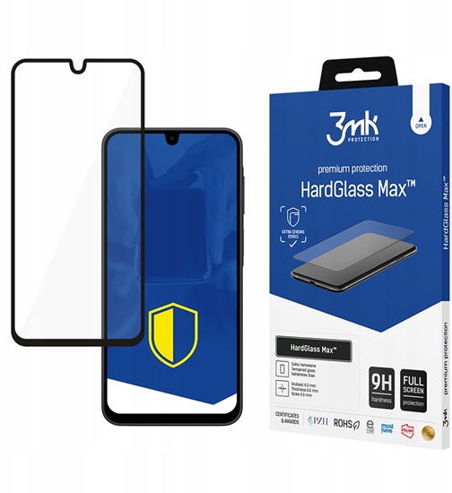 Изображение 3MK Samsung Galaxy A17 5G/ 4G - 3mk HardGlass Max Black