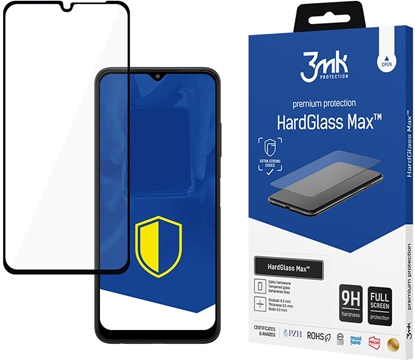 Picture of 3MK Samsung Galaxy A22 5G - 3mk HardGlass Max Black