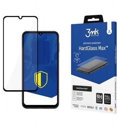 Picture of 3MK Samsung Galaxy M34 5G - 3mk HardGlass Max Black