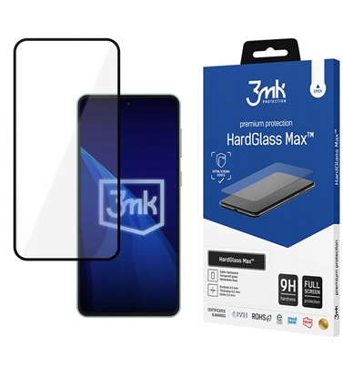 Picture of 3MK Samsung Galaxy M55 - 3mk HardGlass Max Black