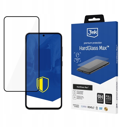 Picture of 3MK Samsung Galaxy S25+ - 3mk HardGlass Max Black