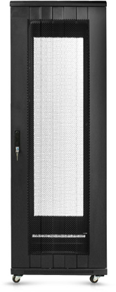 Attēls no 42U 19'' Grīdas servera skapis/ 600 x 800 x 2055mm/ Perforētas ventilējamas durvis/ Nesalikts