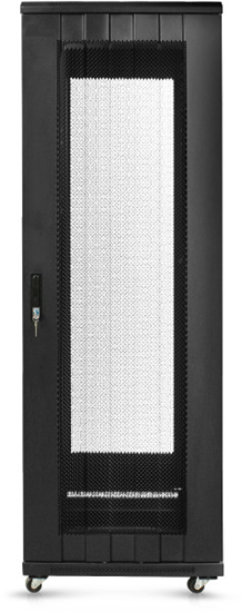 Picture of 42U 19'' Grīdas servera skapis/ 600 x 800 x 2055mm/ Perforētas ventilējamas durvis/ Nesalikts