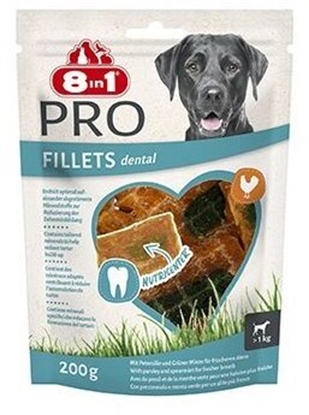 Attēls no 8in1 8IN1 Przysmak Fillets Pro Dental S 200g