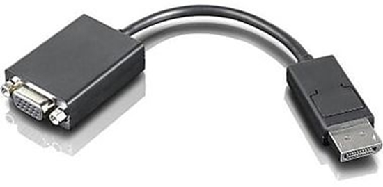 Изображение Adapter AV Lenovo DisplayPort - D-Sub (VGA) czarny (57Y4140)