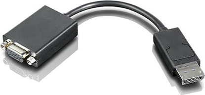 Picture of Adapter AV Lenovo DisplayPort - D-Sub (VGA) czarny (DP TO VGA VIDEO CABLE)