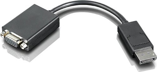 Изображение Adapter AV Lenovo DisplayPort - D-Sub (VGA) czarny (DP TO VGA VIDEO CABLE)