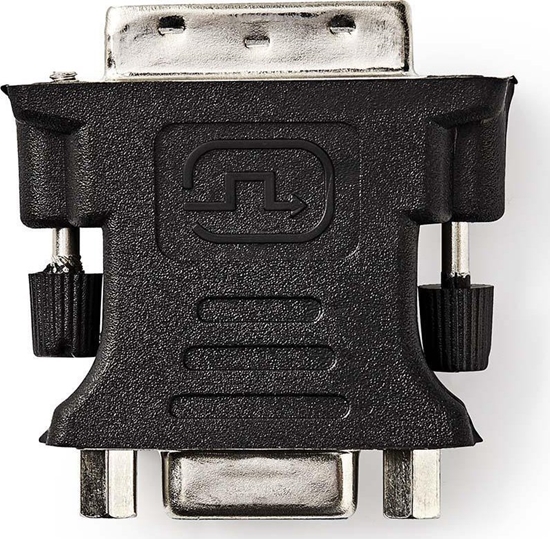 Изображение Adapter AV Nedis Nedis CCGB32900BK zmieniacz pci / kabli DVI-I 24+5-Pin VGA Czarny