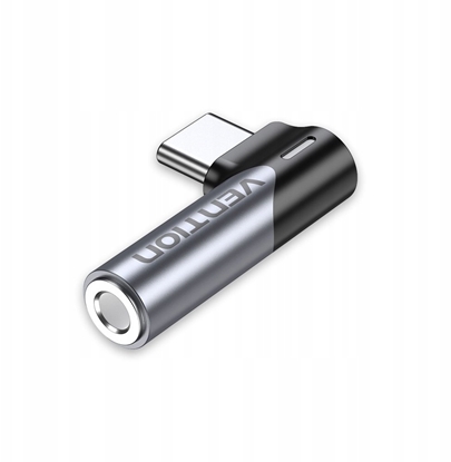 Attēls no Adapter AV Vention Audioadapter Vention USB-C na 3.5mm eski