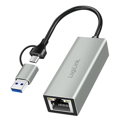 Attēls no Adapter USB-C do Gigabit Ethernet + USB 