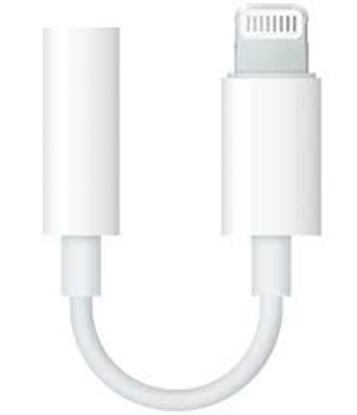 Attēls no Adapteris Apple Lightning Male - 3.5mm Female White