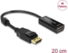 Picture of Adapteris DP1.2 M > HDMI F, 4K, pasīvs, melns, Delock