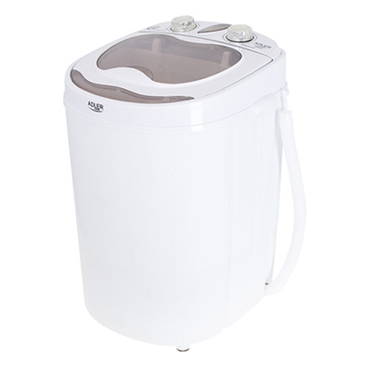 Attēls no Adler | Mini washing machine | AD 8055 | Top loading | Washing capacity 3 kg | Depth 37 cm | Width 36 cm | White