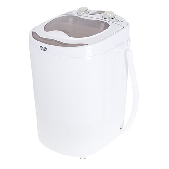 Picture of Adler | Mini washing machine | AD 8055 | Top loading | Washing capacity 3 kg | Depth 37 cm | Width 36 cm | White