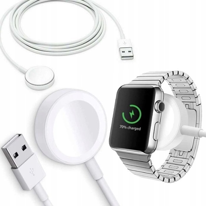 Attēls no adowarka . ECONOMY ADOWARKA INDUKCYJNA IPHONE USB APPLE WATCH CABLE MAGSAFE APPX