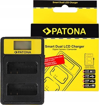 Attēls no adowarka do aparatu Patona 141655 adowarka akumulatorów Akumulator aparatu cyfrowego USB