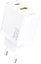 Picture of adowarka sieciowa USB-A USB-C GaN PD 30W - biaa adowarka sieciowa USB-A USB-C GaN PD 30W - biaa
