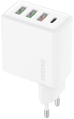 Attēls no adowarka sieciowa USB-A USB-C PD QC 20W - biaa adowarka sieciowa USB-A USB-C PD QC 20W - biaa