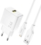 Picture of adowarka sieciowa USB-A z kablem USB-A - iPhone Lightning 2.4A GaN EU - biaa adowarka sieciowa USB-A z kablem USB-A - iPhone Lightning 2.4A GaN EU - biaa