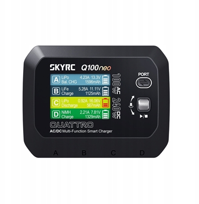 Attēls no adowarka SkyRC Wielofunkcyjna inteligentna adowarka SkyRC Q100neo AC/DC
